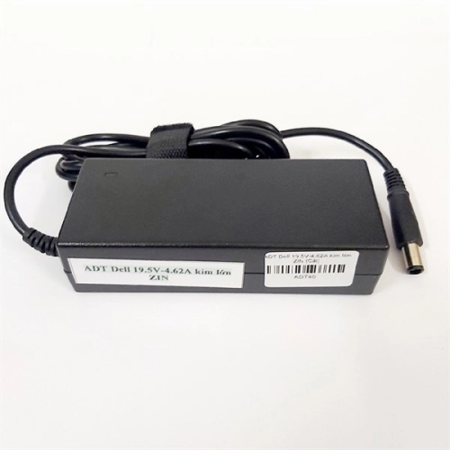 Sạc Dell 19.5V-4.62A kim lớn ZIN