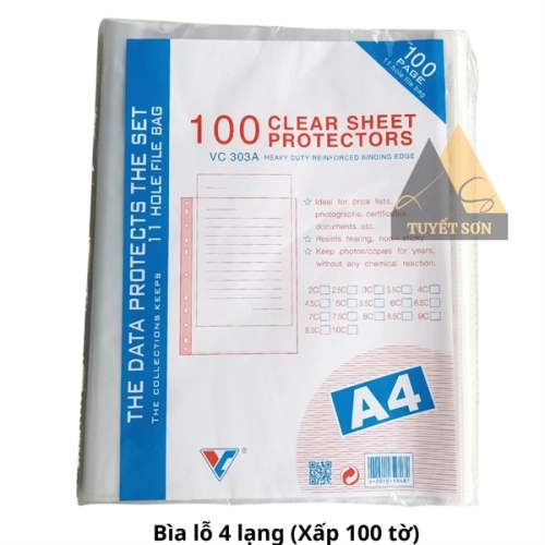 Bìa lỗ 4 lạng