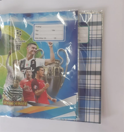 display Giấy bìa bao tập KO có bìa kiếng 2