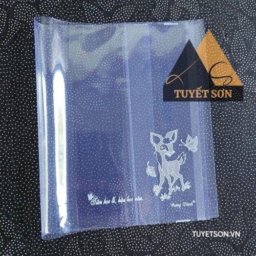 Bìa bao tập Nai DÀY (20.8x30.6mm)