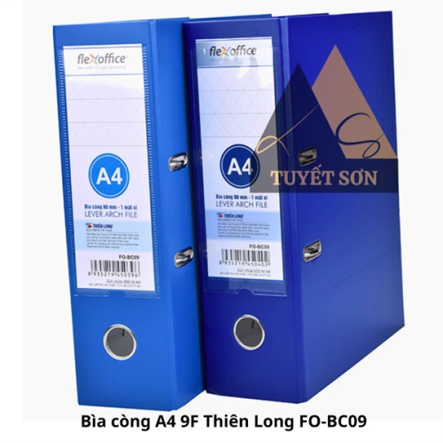 display Bìa còng A4 9F Thiên Long Flexoffice FO-BC09 1ms 2