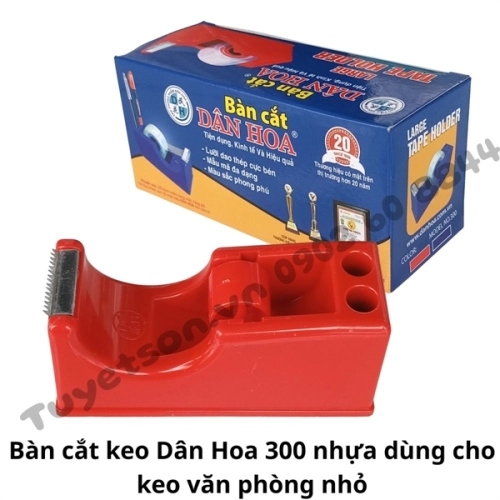 display Bàn cắt keo Dân Hoa 300 nhựa dùng cho keo văn phòng nhỏ 1