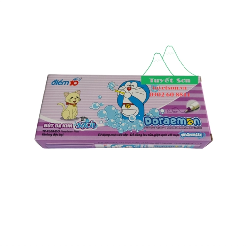 display Bút lông kim Thiên Long FL-08/DO Tím - bút học sinh 3