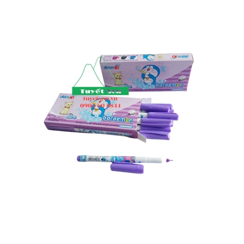 display Bút lông kim Thiên Long FL-08/DO Tím - bút học sinh 4