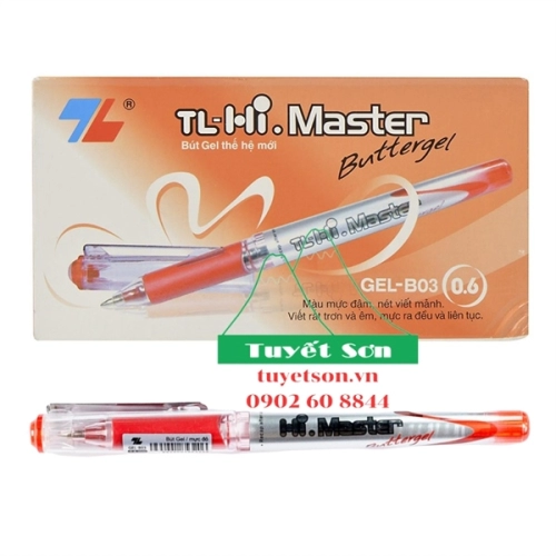 display Bút gel GEL-B03 Đỏ 4