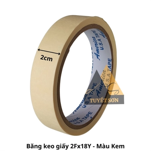 display Băng keo giấy 2Fx18Y 1