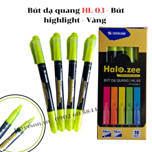 display Bút dạ quang HL-03 - Bút highlight 2