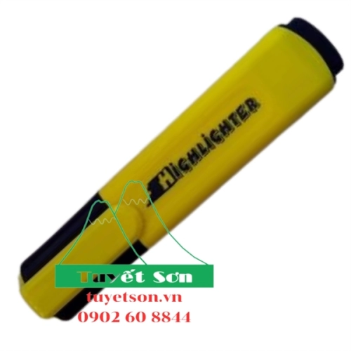 Bút dạ quang HL-012 Vàng - Bút highlight