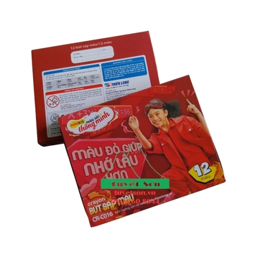 display Bút sáp màu CR-C016 12 màu 3