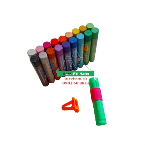 display Bút sáp dầu OP-C08/DO 18 Màu 3