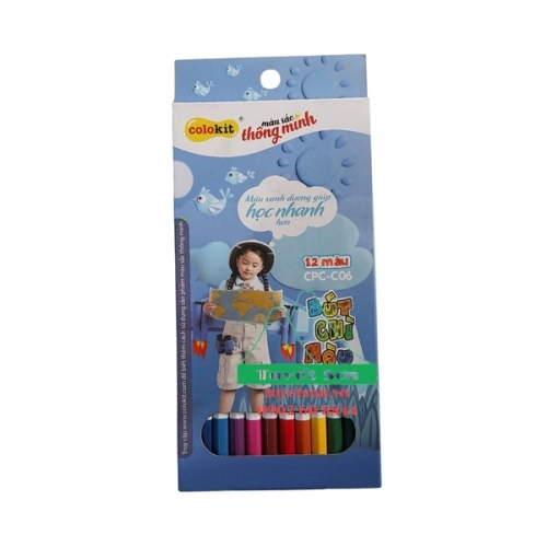 Bút chì màu CP-C06 12 màu