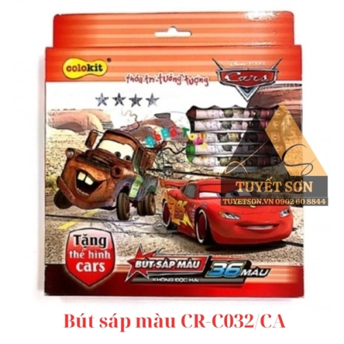 display Bút sáp màu CR-C032/CA 3