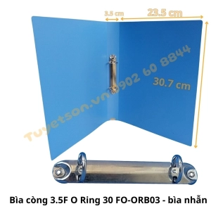 Bìa còng 3.5F O Ring 30 FO-ORB03 - bìa nhẫn