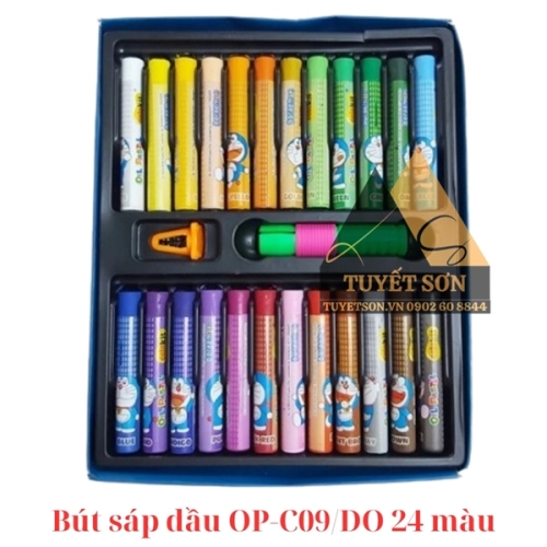 display Bút sáp dầu OP-C09/DO 24 màu 2
