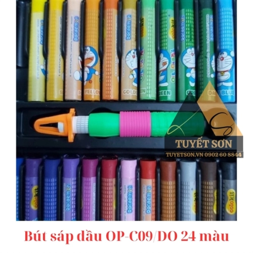 display Bút sáp dầu OP-C09/DO 24 màu 3