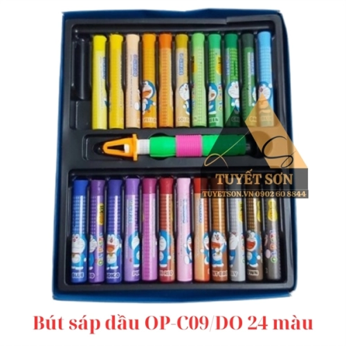 display Bút sáp dầu OP-C09/DO 24 màu 4