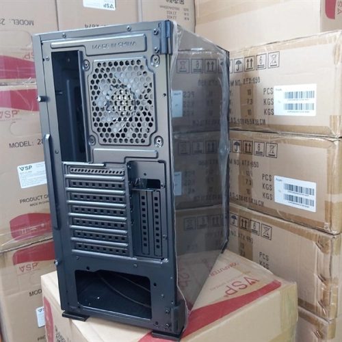 display Thùng Case vi tính VSP FA401 (có sẵn fan LED RGB 14cm) 2