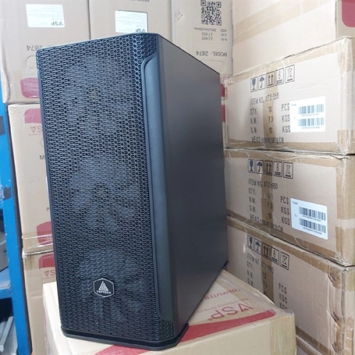 Thùng Case vi tính VSP FA404B đen (có sẵn LED RGB 14cm)