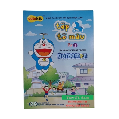 Tập tô màu CB-07/DO (các nhân vật DO)