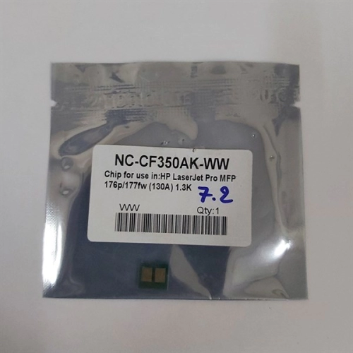 Chip CF350A CE310A 1.3K ĐEN - HP 126A 130A M175 M176 M177 M275 CP1025 Canon 329 7018C 7010C