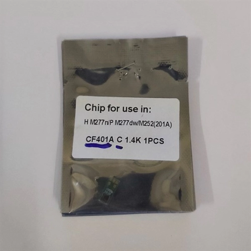 Chip hộp mực máy in CF401A XANH HP M252 M274 M277n CF201A