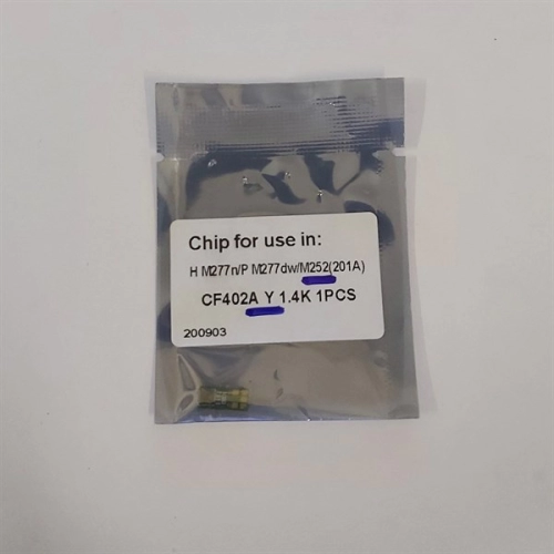 Chip hộp mực máy in CF402A VÀNG HP M252 M274 M277n CF201A