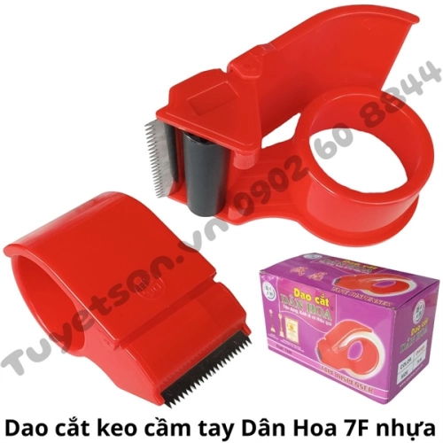 Dao cắt keo cầm tay Dân Hoa 7F nhựa