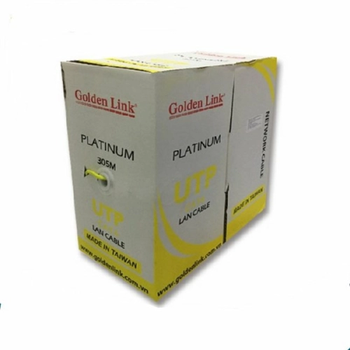 display Cáp mạng Golden Link Cat6 UTP (Vàng) 2