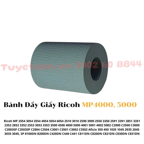 display Quả đào bánh xe lấy giấy Ricoh MP4000 5000 5001 - Bánh Đẩy Giấy DÀY 2