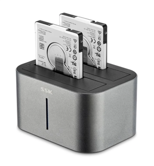 Dock ổ cứng SSK-DK100 USB 3.0 Sata 2.5"+3.5" - Doc đọc ổ cứng