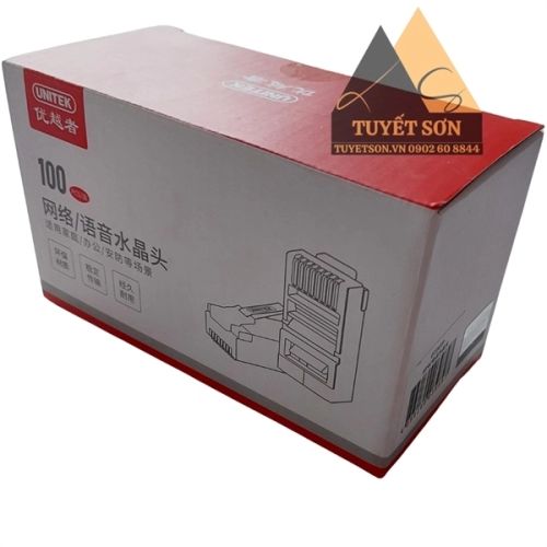 display Đầu điện thoại 4 line RJ11 Unitek OT26TP 2