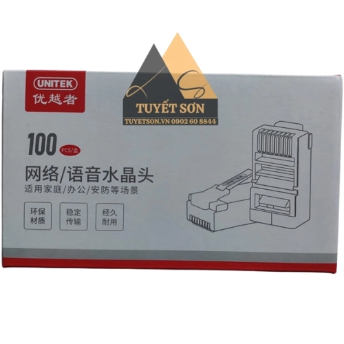 display Đầu điện thoại 4 line RJ11 Unitek OT26TP 3