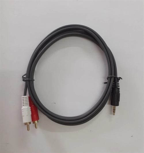 display Cáp Loa 1-2 1.5m Dtech DT6211 (Cáp loa 1 đầu 3.5mm ra 2 RCA) 3