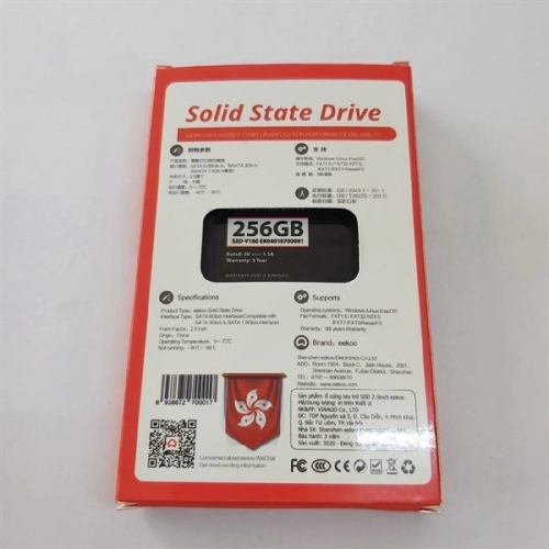display SSD Eekoo 256Gb 5