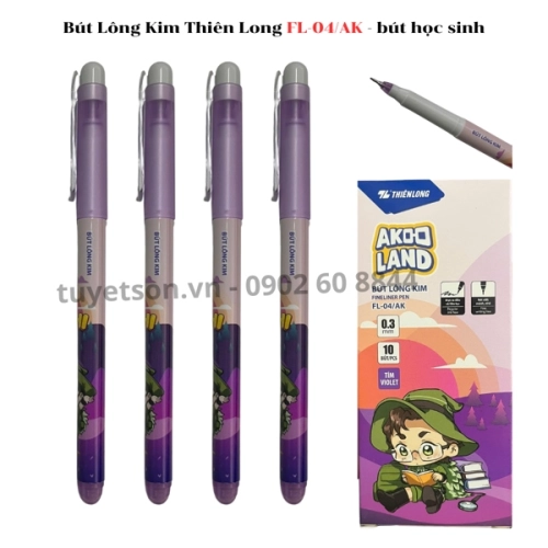 display Bút Lông Kim Thiên Long FL-04/AK - bút học sinh 1