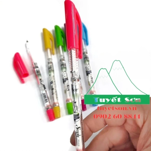 display Bút bi Thiên Long FO-018 0.38mm 3