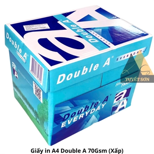 display Giấy in A4 Double A 70Gsm 2