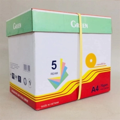 Giấy A4 Tenplus 70Gsm Xanh Lá