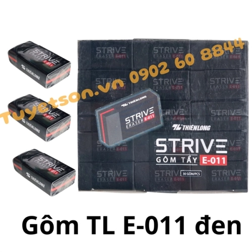 display Gôm Strive E-011 đen 2