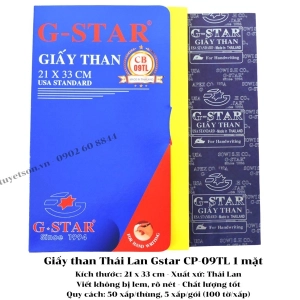 Giấy than Thái Lan Gstar CP-09TL 1 mặt