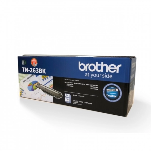 display Hộp mực Brother TN-263 BK chính hãng 2