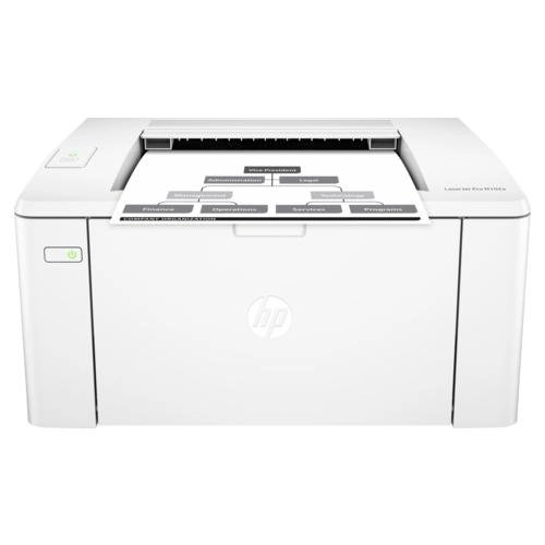 display Máy in laser trắng đen HP M102A 1