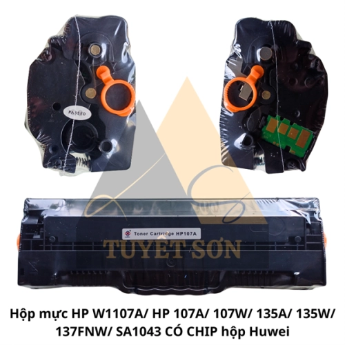 display Hộp mực HP W1107A/ HP 107A/ 107W/ 135A/ 135W/ 137FNW/ SA1043 CÓ CHIP hộp Huwei 1