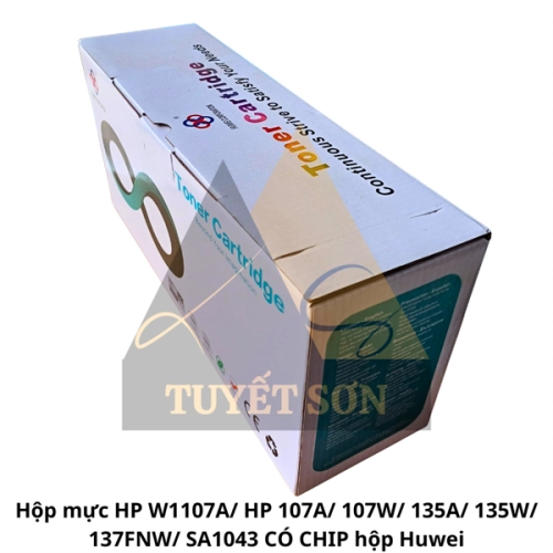 display Hộp mực HP W1107A/ HP 107A/ 107W/ 135A/ 135W/ 137FNW/ SA1043 CÓ CHIP hộp Huwei 2