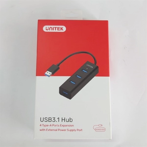 display Bộ HUB chia cổng USB 4 cổng Unitek Y-3089 3.1 2