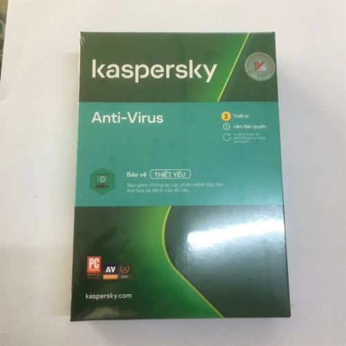 display Phần mềm diệt Virut Kaspersky Anti-Virus 3 thiết bị/ năm 1