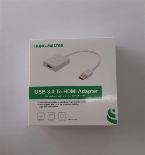display Cáp chuyển đổi USB to HDMI 3.0 KM003 2