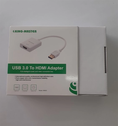 display Cáp chuyển đổi USB to HDMI 3.0 KM003 3