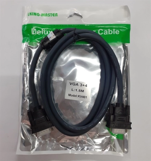 display Cáp VGA 1.5m KV401 4