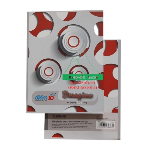 display Tập Điểm 10 TP-NB062 (200 trang-4 ôly ngang-70gsm) 1